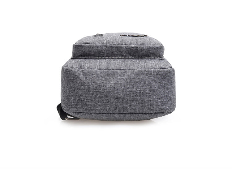 Sling Bag Chest Shoulder Backpack Travel Outdoors CrossBody Bags W/Earphone Hole