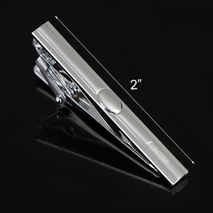 2" L Necktie Clip Tie Bar for Men's Skiny Necktie-#4