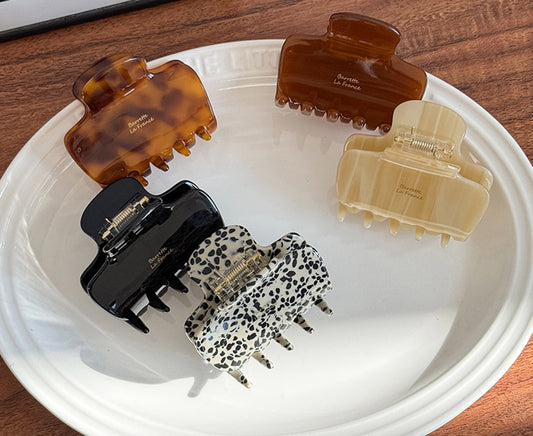 Small Size Acetate Hair Claw Clips