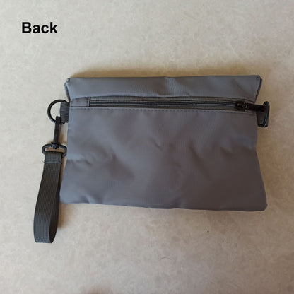 Nylon Crossbody Bag Single Shoulder Bag Daily Cell Phone Purse Bag Stadium Approved Bag