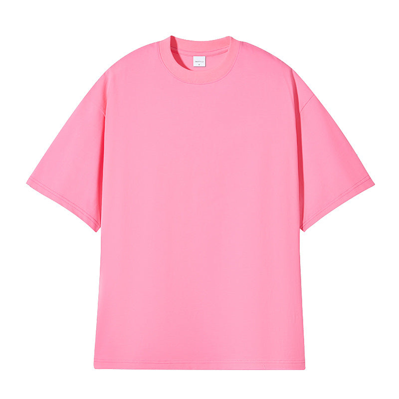 Unisex Cotton Short Sleeve T-Shirt Adult Crew Tee