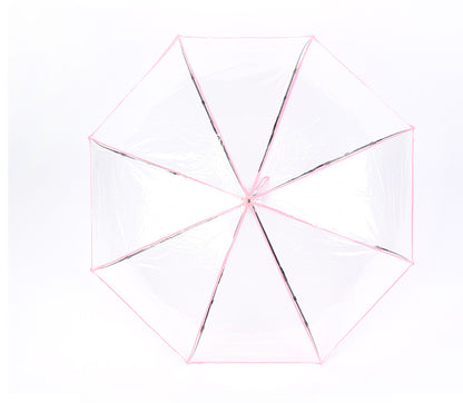 Tri-fold Automatic Transparent Umbrella