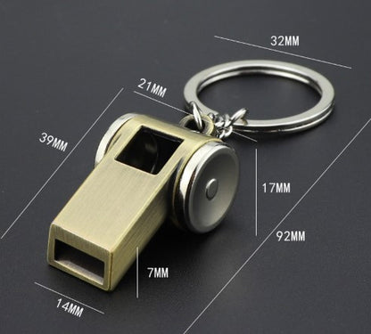 Survival Whistle W/ Keychain