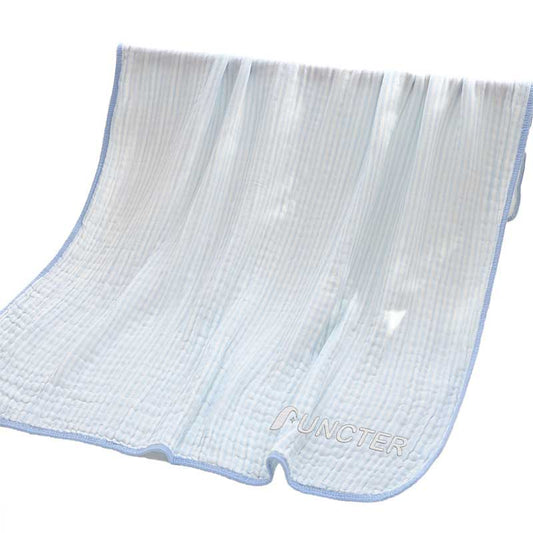Soft 6-Layer Wash Cloths Muslin Towel Baby Bath Towel Burp Cloths Baby Toddler Blanket 43"x 43"