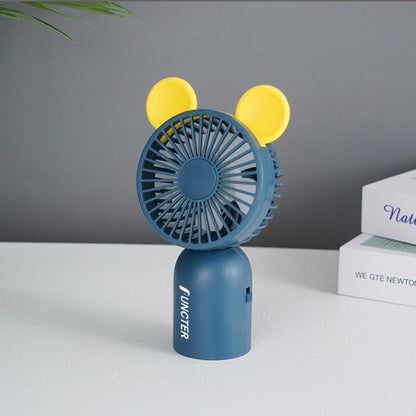 Rechargeable Mini Handheld Fan With Adjustable Wind Speed