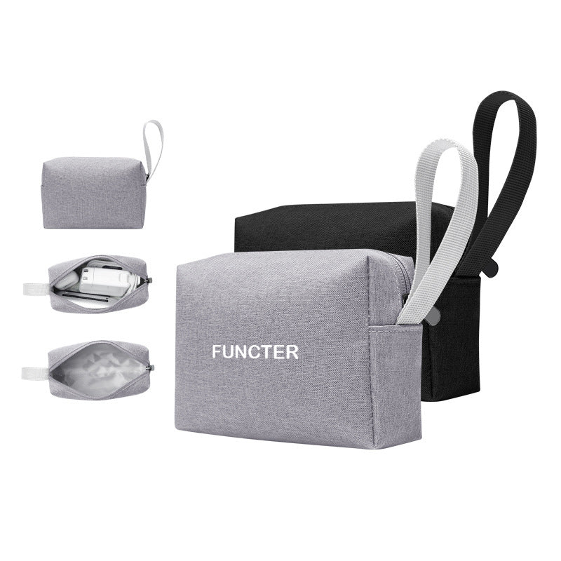 Water Resistant Zippered Oxford Electronics Organizer Bag Electronics Accessories Pouch