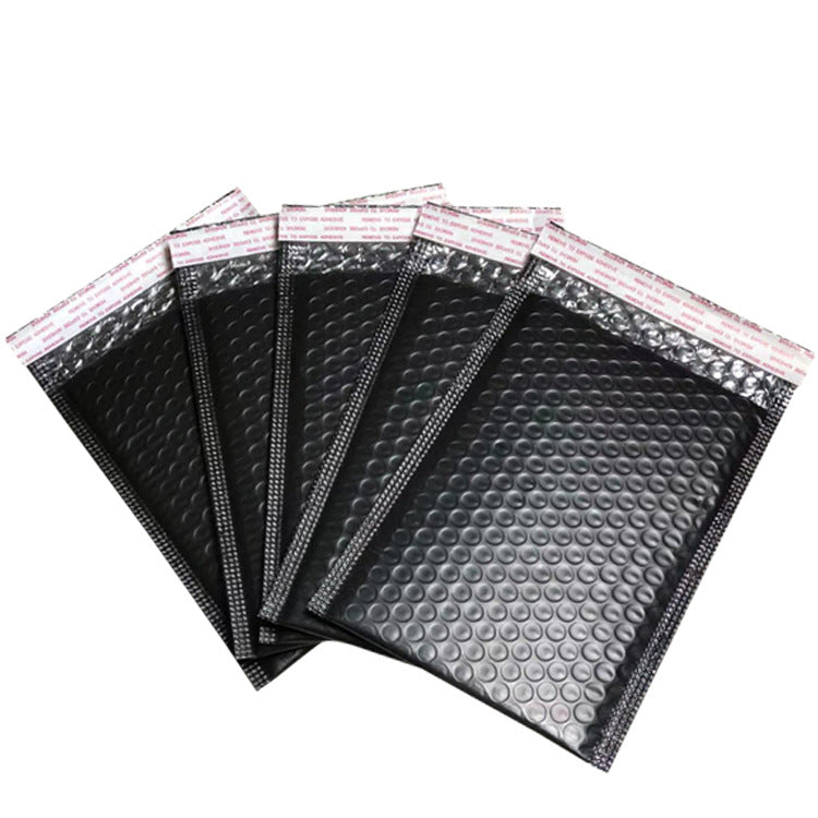 9.7 x 11" Black Poly Bubble Mailer Self Seal Padded Envelopes for Shipping/ Packaging/ Mailing