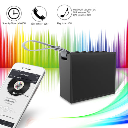 IPX6 Water-resistance Wireless Speaker w/String