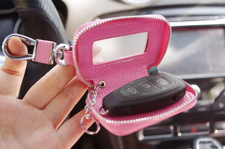 PU Car Key Transparent Sleeve