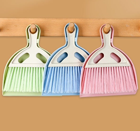 Tabletop Mini Dustpan and Brush Set for Cleaning