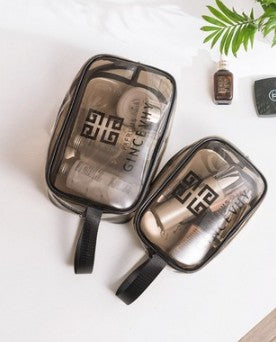 Transparent Travel Storage Pouch Toiletry Bag (Small)