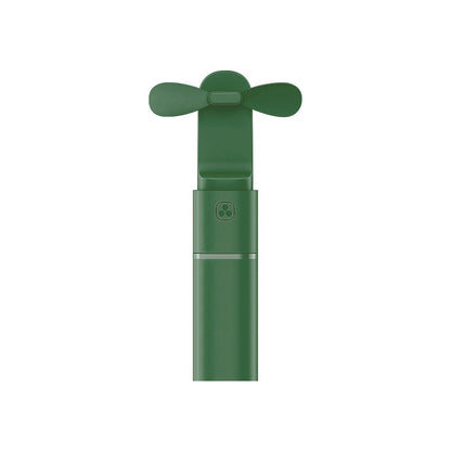 2 Levels Wind Speed Rechargeable Mini Handheld Fan With 2,000mAh Power Bank
