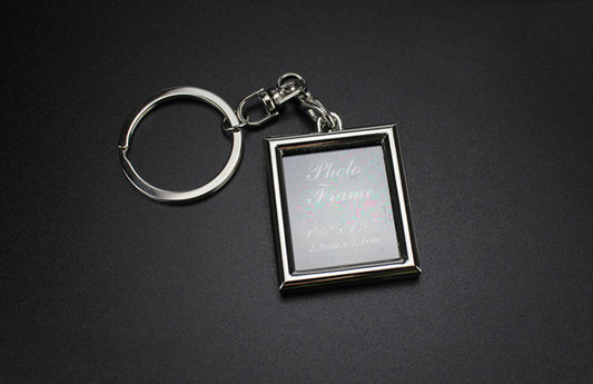 Squareness Photo Frames Key Chain