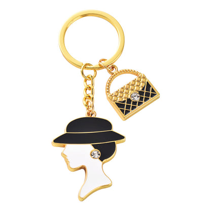 Keychain For Mother's Day Gift Keychain With Purse and Queen