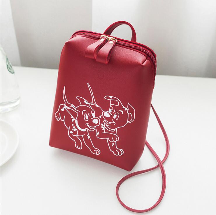 Adorable Double Shoulder Straps PU Leather Backpack