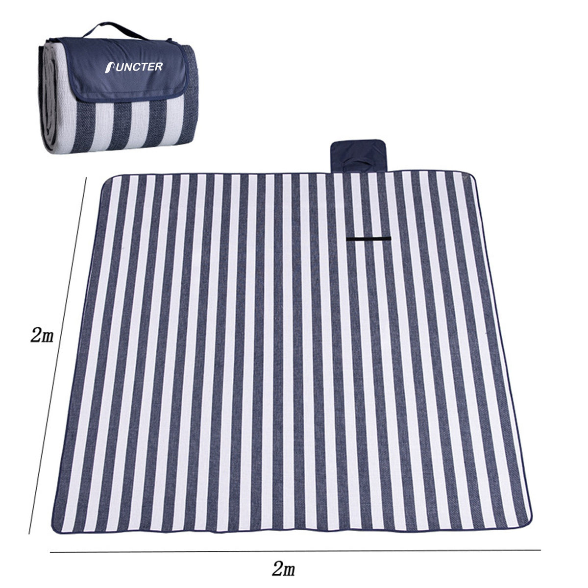 78 x 78" Picnic Blankets Water-Resistant Handy Mat