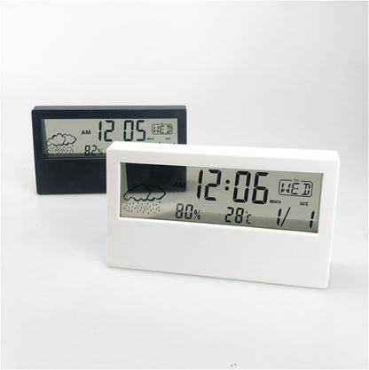 Indoor Household Thermometer Digital Hygrometer Alarm Clock Calendar