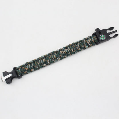Compass 6" 1 Multiple Function Survival Bracelet