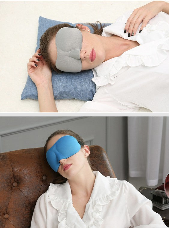 3D Weighted Eye Mask Blocking Lights Sleeping Mask