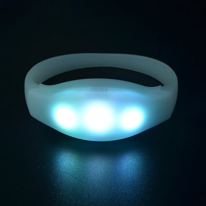 Light Up LED Wrist Band 15 Different Glow Colors Light Up Bracelet For Party Music Festival