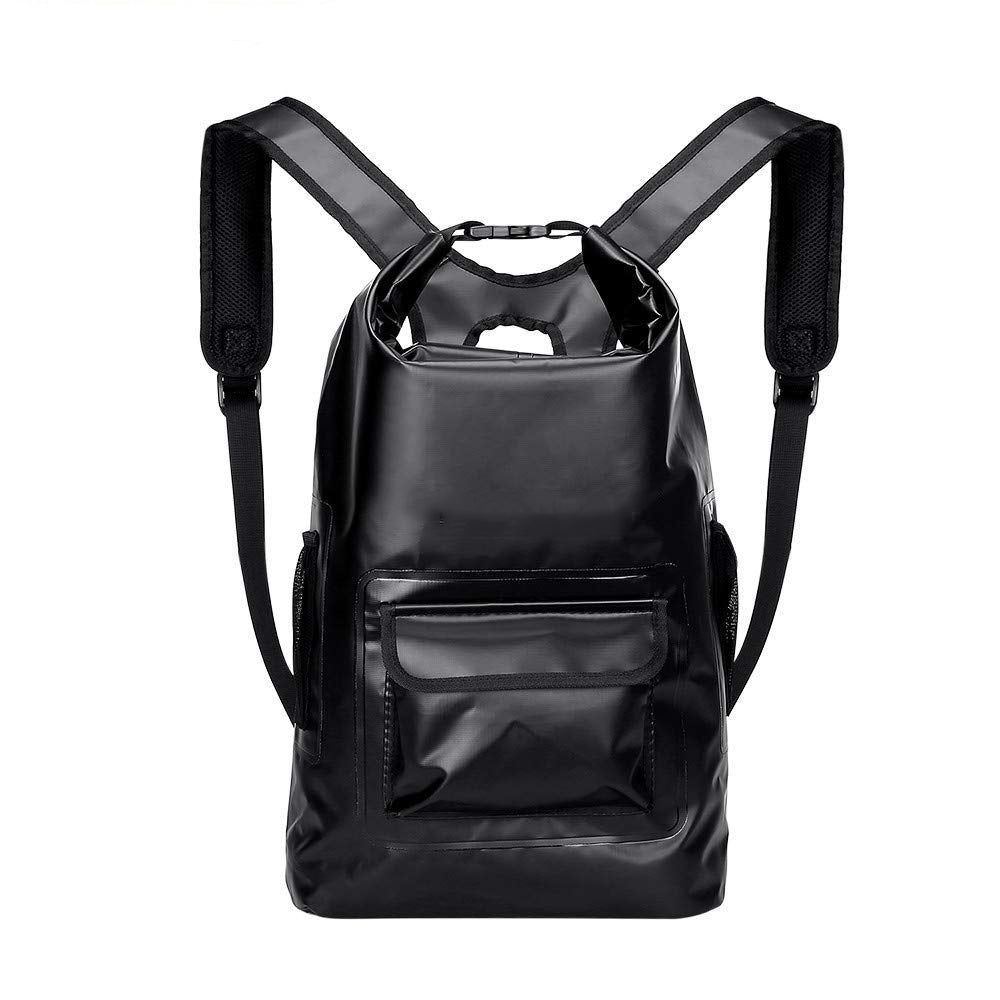 Black Blank Front View