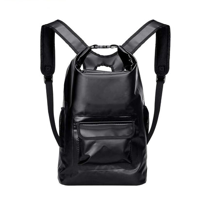 Black Blank Front View