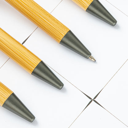 Customizable Bamboo Ballpoint Pen