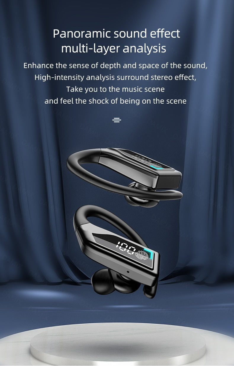 TWS Sports Earhook Business Earbuds