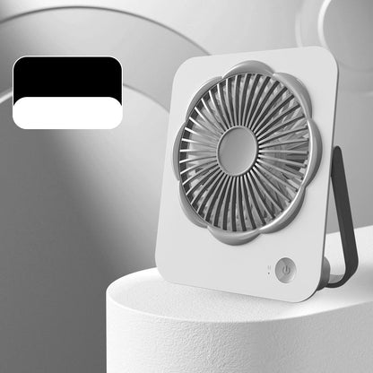 Rechargeable Desktop Fan Mini Hanging Fan Square Shape Fan