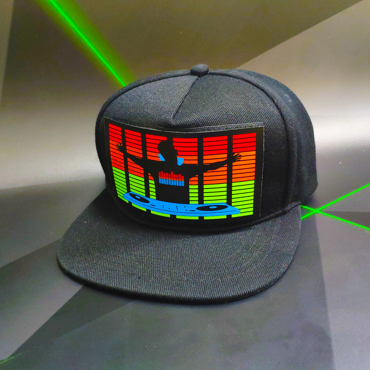 Flashing LED Hats & Sound Activated Baseball Cap with Lights