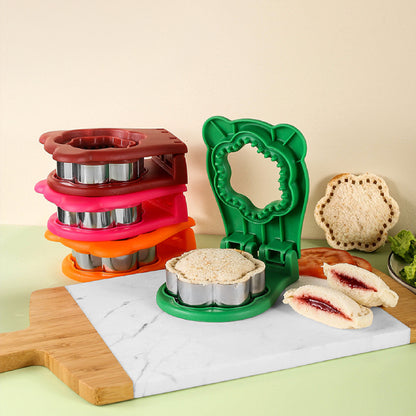 Flower Shaped Sandwich Cutter Sandwich Sealer Cutter Crustless Sandwich Maker for Lunchbox
