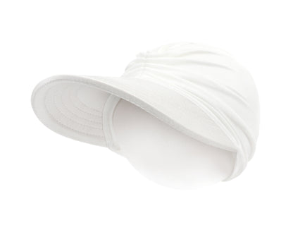 Kids Sun Visor Hat Wide Brim UV Protection Summer Beach Hat Elastic Visor Sun Cap for Girl 5-9 Years