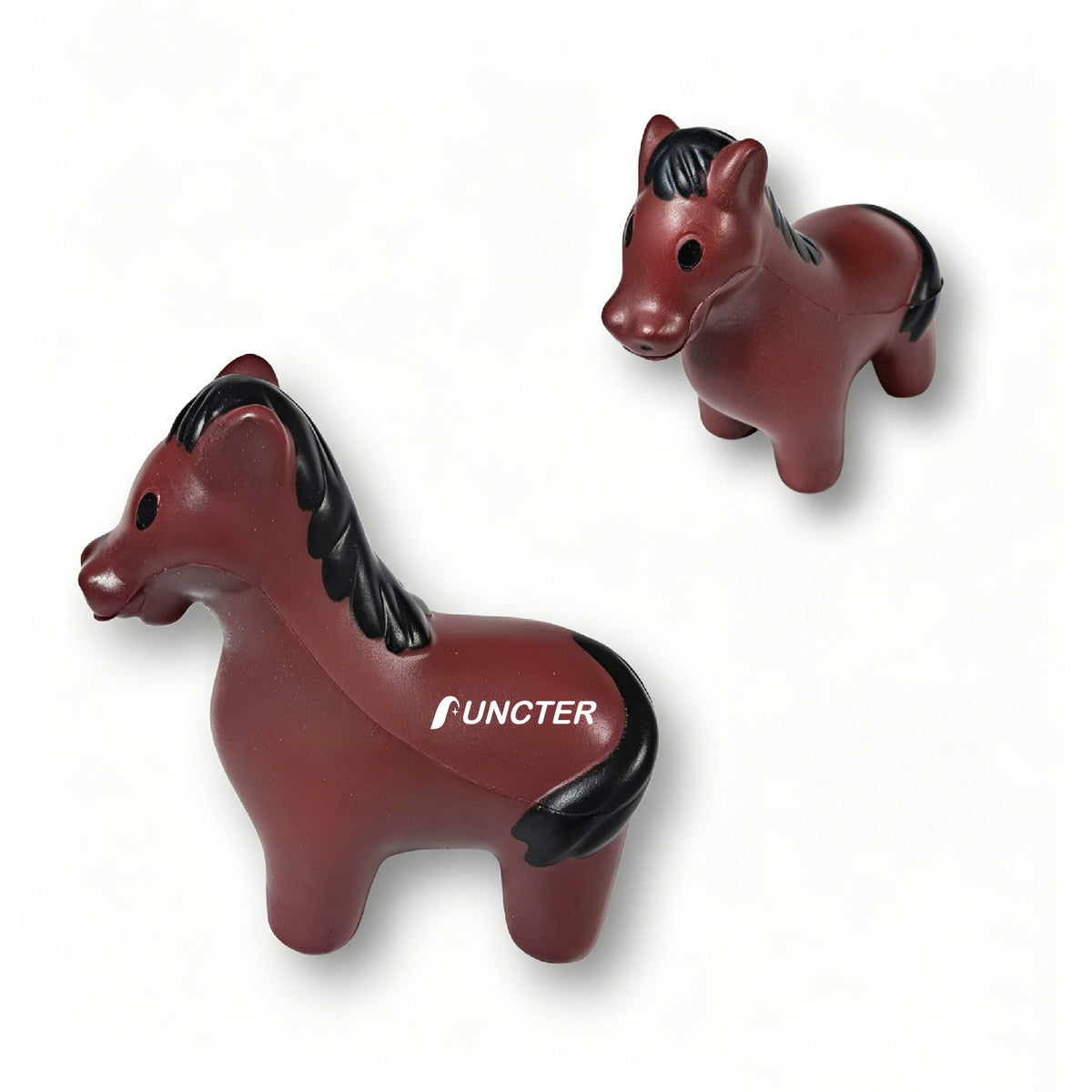 Horse Pressure Ball PU Foam Decompression Toy Horse Shaped Squishy Stress Reliever