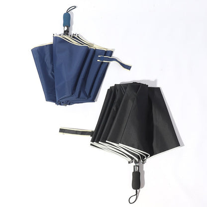 27" 2 Folding Golf Umbrella, Large 3 Person Windproof Custom Logo Promotional