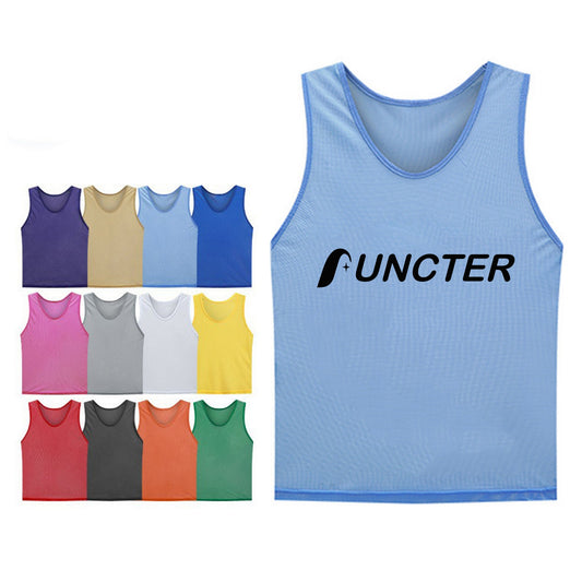 Custom Mesh Polyester Scrimmage Practice Vests Soccer Bib for Adult-Size L