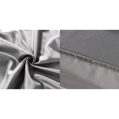 20 x 30 Inch Premium Square Satin Silk Throw Pillowcase - Envelope Closure