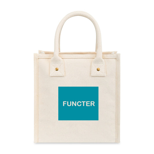 16 Oz. Canvas Tote Bags W/A Button