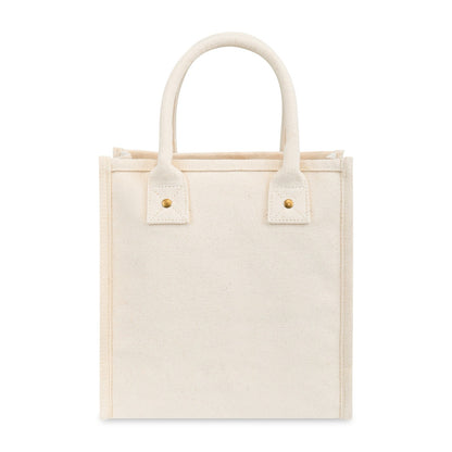 16 Oz. Canvas Tote Bags W/A Button