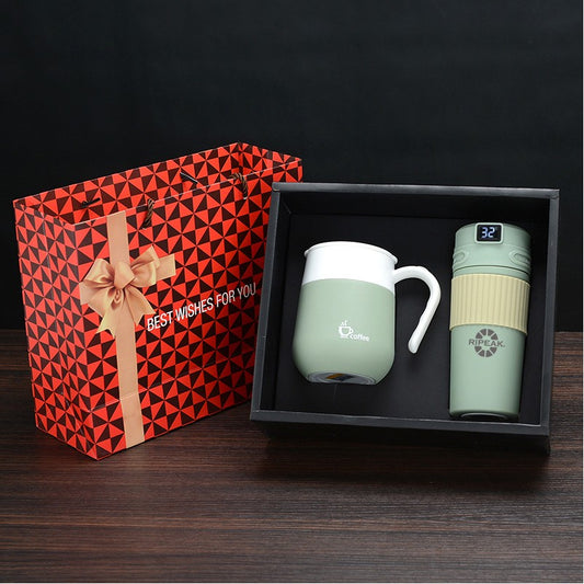 304 Stainless Steel Vacuum Insulated Water Bottle Tea Coffee Mug Gift Set