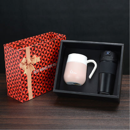 304 Stainless Steel Vacuum Insulated Water Bottle Tea Coffee Mug Gift Set