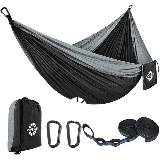 Ultralight 210T Nylon Portable Camping Hammock For Two Persons