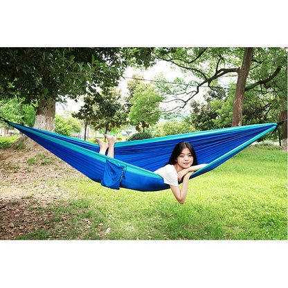 Ultralight 210T Nylon Portable Camping Hammock For Two Persons