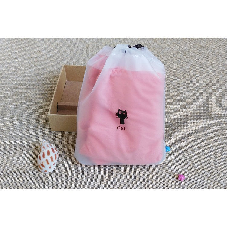 11.9 x 15.8 inch Double Drawstring Pouch Waterproof Candy Jewelry Party Wedding Favor Present Bag Item # EP03014