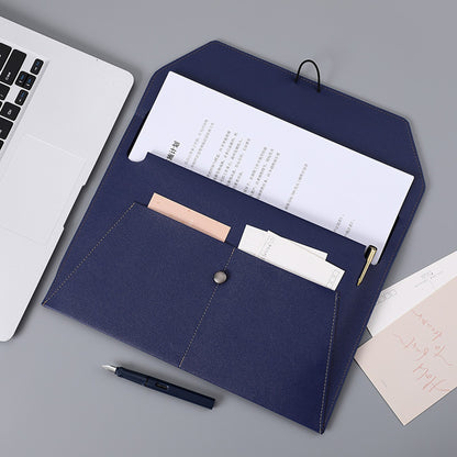 PVC Leather A4 Document Bag