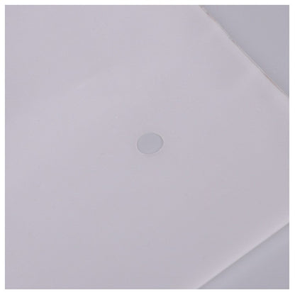11.9 x 15.8 Inch Matte Frosted Storage Bag Waterproof Zip-Lock Seal Storage Bag Makeup Packing Pouch