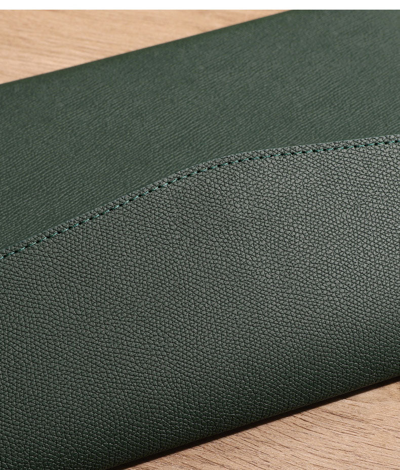A4 Lichee Pattern Portfolio Envelope Case File Bags Document Holder with Snap Closure