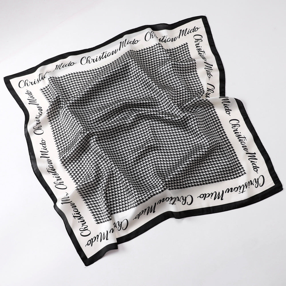 28" x 28" Stain Square Scarf Neck Scarves Kerchief Neckerchief Headband Handbags Wrap Scarf #2