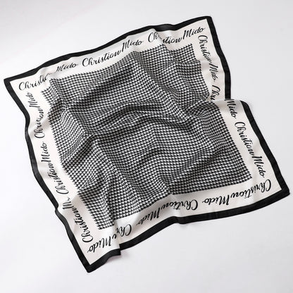 28" x 28" Stain Square Scarf Neck Scarves Kerchief Neckerchief Headband Handbags Wrap Scarf #2