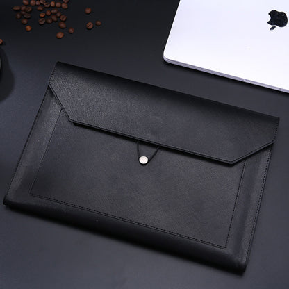 A4 PU Leather Envelope Document Holder File Bags
