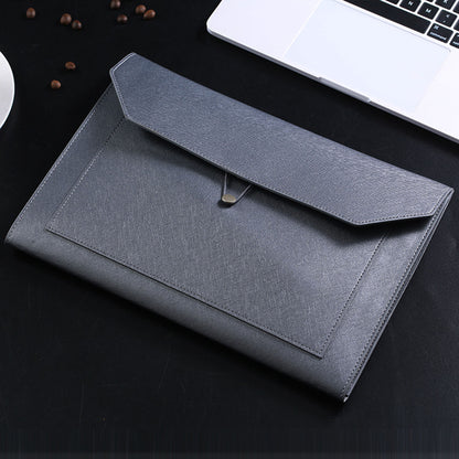 A4 PU Leather Envelope Document Holder File Bags